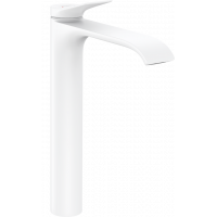 Смеситель для раковины-чаши hansgrohe Vivenis 250 без сливного гарнитура белый матовый 75042700