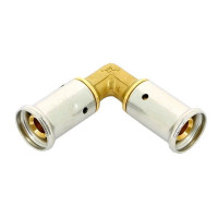 Угольник 90° пресс латунный HENCO 20x20 1P-2020