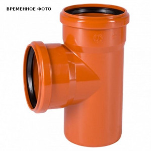 Тройник канализационный Ostendorf KG KGEA 200/200 мм 87° 223400 Тройник канализационный Ostendorf KG KGEA 200/200 мм 87° 223400