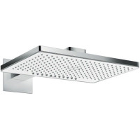 Верхний душ hansgrohe Rainmaker Select 460 2jet с держателем белый/хром 24005400