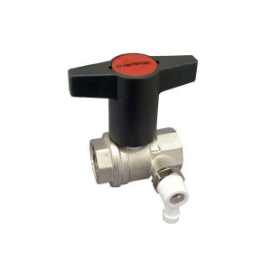 Кран шаровой Oventrop Optibal DN 25 1 ВВ PN 16 с удлиненной ручкой и штуцером 1077808 Кран шаровой Oventrop Optibal DN 25 1 ВВ PN 16 с удлиненной ручкой и штуцером 1077808