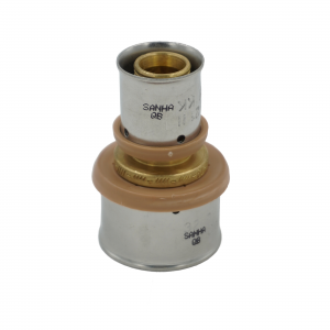 Муфта редукционная SANHA 3fit-Press 32x3.0-20x2.0 мм пресс 1252403220 Муфта редукционная SANHA 3fit-Press 32x3.0-20x2.0 мм пресс 1252403220