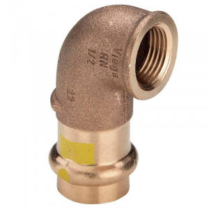 Угольник пресс-ВР Viega Profipress G 15х1/2 бронза 345822 Угольник пресс-ВР Viega Profipress G 15х1/2 бронза 345822