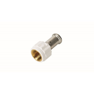 Муфта-пресс Henco ВР 20x1/2 внутренняя резьба белая 18PKW-2004 Муфта-пресс Henco ВР 20x1/2 внутренняя резьба белая 18PKW-2004