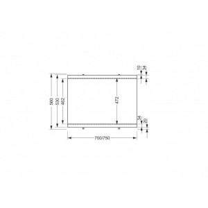 Панель для ванны боковая Cersanit Universal Type 2 70 см ультрабелый PB-TYPE2*70-W Панель для ванны боковая Cersanit Universal Type 2 70 см ультрабелый PB-TYPE2*70-W