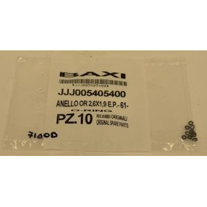 Кольцевая прокладка BAXI 2.6x1.9 мм 10 шт. в упаковке JJJ 5405400 P10 Кольцевая прокладка BAXI 2.6x1.9 мм 10 шт. в упаковке JJJ 5405400 P10