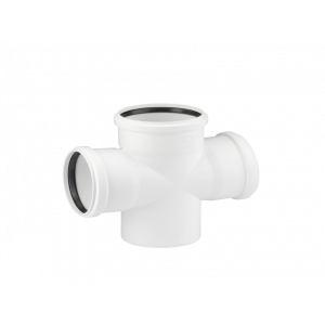 Крестовина одноплоскостная REHAU RAUPIANO PLUS 110x110x110 мм 87° 11249122 Крестовина одноплоскостная REHAU RAUPIANO PLUS 110x110x110 мм 87° 11249122