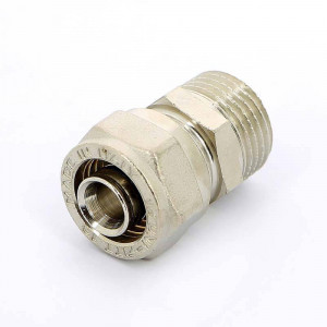Муфта обжимная Uni-Fitt никелированная 16х1/2 НР 662N6200 Муфта обжимная Uni-Fitt никелированная 16х1/2 НР 662N6200