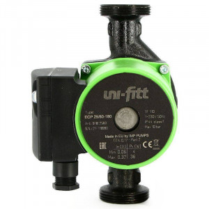 Насос циркуляционный Uni-Fitt ECP 25/40 180 мм с гайками 918E2540 Насос циркуляционный Uni-Fitt ECP 25/40 180 мм с гайками 918E2540