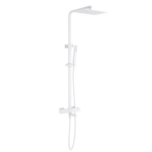 Душевая система Timo Tetra-thermo SX-0169/16 с термостатом белый матовый SX-0169/16 Душевая система Timo Tetra-thermo SX-0169/16 с термостатом белый матовый SX-0169/16