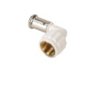 Угольник 90° пресс Henco PVDF белый 20x3/4 ВР 6PKW-2005 Угольник 90° пресс Henco PVDF белый 20x3/4 ВР 6PKW-2005