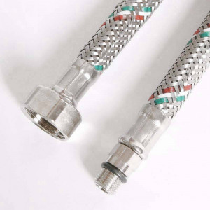 Гибкая подводка для смесителя Uni-Fitt 1/2 x M10 120 см 502S2812 Гибкая подводка для смесителя Uni-Fitt 1/2 x M10 120 см 502S2812