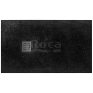 Душевой поддон Roca Terran Stonex 1600х800 мм с сифоном черный AP10164032001400 Душевой поддон Roca Terran Stonex 1600х800 мм с сифоном черный AP10164032001400