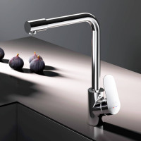 Смеситель для кухни AM.PM Like с каналом для питьевой воды L-излив хром F8005700