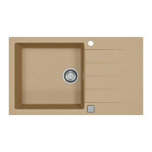 Мойка кухонная Alveus Cadit 40 Granital Beige G55 860х500 мм с сифоном 1132029 Мойка кухонная Alveus Cadit 40 Granital Beige G55 860х500 мм с сифоном 1132029