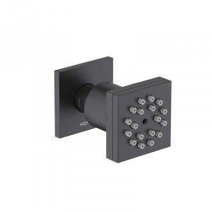Форсунка боковая Aquanet 50x50 мм матовый черный AQ2098MB