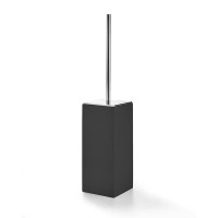 Ершик для унитаза напольный 3SC Bemood Black черный/хром BEMN17ASL