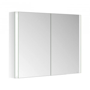Зеркальный шкаф Keuco Somaris 100x71x12.8 см 2-дверный IP 44 с обогревом 14503002101 Зеркальный шкаф Keuco Somaris 100x71x12.8 см 2-дверный IP 44 с обогревом 14503002101