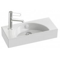 Рукомойник Jacob Delafon Odeon Rive Gauche 50х22 см отверстие слева белый EGO112-55-00
