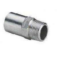Вставка переходная нержавеющая сталь Viega Sanpress Inox 22x1/2 НР 436735