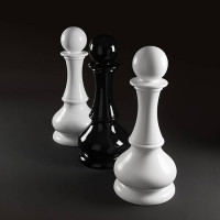 Статуэтка декоративная Kerasan Artwork Pedone напольная белый глянцевый 471201