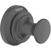 Крючок для ванной Aquatek Классик матовый черный AQ4501MB