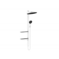 Душевая система Hansgrohe Rainfinity Showerpipe 360 1jet матовый белый 26842700