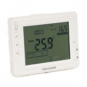 Термостат комнатный программируемый Бастион TEPLOCOM TS-Prog-2AA/8A 912 Термостат комнатный программируемый Бастион TEPLOCOM TS-Prog-2AA/8A 912