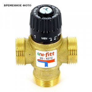 Клапан термосмесительный Watts Aquamix 6211C1 1 30-65 °C Kvs 2.5 никелированный 351N3541