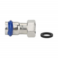 Муфта раструбная Varmega Inox Press с накидной гайкой 22х3/4 VM709002205