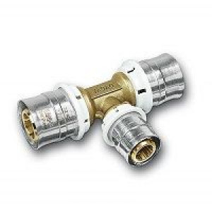 Тройник пресс-фитинг SANHA 3fit-Press 26x3.0 мм 12513026 Тройник пресс-фитинг SANHA 3fit-Press 26x3.0 мм 12513026