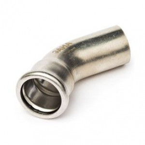 Отвод 45° SANHA NiroPress AISI 304L ВПр-НПр 54 мм 69104054.3 Отвод 45° SANHA NiroPress AISI 304L ВПр-НПр 54 мм 69104054.3