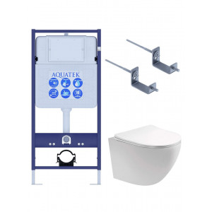 Комплект инсталляции 3 в 1 AQUATEK Европа T-17 с унитазом AQ1900T-00 без клавиши SET AQUATEK ЕВРОПА T-17-KKI2 Комплект инсталляции 3 в 1 AQUATEK Европа T-17 с унитазом AQ1900T-00 без клавиши SET AQUATEK ЕВРОПА T-17-KKI2