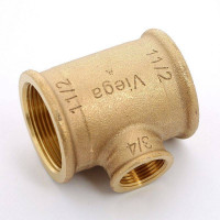 Тройник бронзовый Viega 1 1/2x3/4x1 1/2 ВР 650766