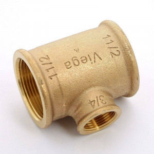 Тройник бронзовый Viega 1 1/2x3/4x1 1/2 ВР 650766 Тройник бронзовый Viega 1 1/2x3/4x1 1/2 ВР 650766