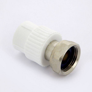 Муфта Pro Aqua полипропиленовая с накидной гайкой ВР 20 мм x 3/4 PA29010 Муфта Pro Aqua полипропиленовая с накидной гайкой ВР 20 мм x 3/4 PA29010