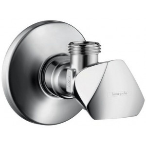 Вентиль угловой Hansgrohe E 1/2 x 3/8 хром 51312000