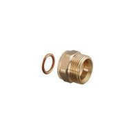 Переходник Oventrop G 1 1/4 HP x G 1 1/4 BP бронза 1503056