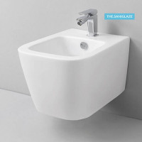 Биде подвесное Artceram A16 36х52 см 1 отв. белый ASB004 01 00