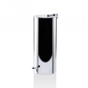 Ведро с педалью и крышкой Decor Walther Bin 3 14.5x33.5 см хром 0612700 Ведро с педалью и крышкой Decor Walther Bin 3 14.5x33.5 см хром 0612700