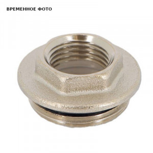 Переходник резьбовой General Fittings 3/4 x 1/2 НВ никелированный с O-Ring 634N3201 Переходник резьбовой General Fittings 3/4 x 1/2 НВ никелированный с O-Ring 634N3201