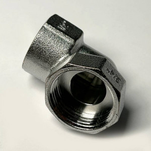 Угол редукционный ВВ General Fittings 3/4х1/2 хромированный 636C3201 Угол редукционный ВВ General Fittings 3/4х1/2 хромированный 636C3201