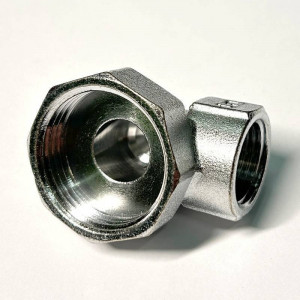 Угол редукционный ВВ General Fittings 1х1/2 хромированный 636C4201 Угол редукционный ВВ General Fittings 1х1/2 хромированный 636C4201