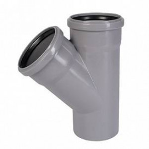 Тройник канализационный Ostendorf HTEA 45° 90/90 мм 114200 Тройник канализационный Ostendorf HTEA 45° 90/90 мм 114200