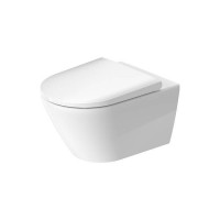 Унитаз подвесной Duravit D-Neo 37x54 см безободковый белый 2577090000