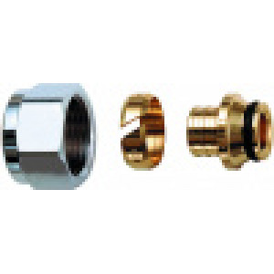 Концовка для пластиковых труб FAR 16х2 мм 1/2 евроконус FC 6075 581007 Концовка для пластиковых труб FAR 16х2 мм 1/2 евроконус FC 6075 581007