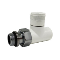 Клапан запорный прямой SR Rubinetterie Tondera 1/2 белый 0672-1500VC0A