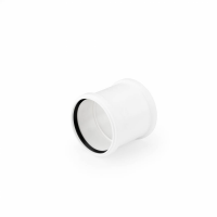 Муфта двухраструбная REHAU Raupiano Plus 50 мм RAL 9003 11326241001
