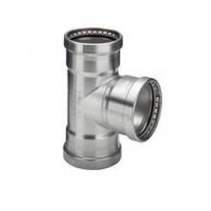 Тройник Viega Sanpress Inox XL 108.0 x 54 x 108.0 мм нержавеющая сталь 482770 Тройник Viega Sanpress Inox XL 108.0 x 54 x 108.0 мм нержавеющая сталь 482770