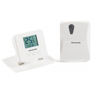 Термостат комнатный беспроводной Бастион TEPLOCOM TS-2AA/3A-RF 914 Термостат комнатный беспроводной Бастион TEPLOCOM TS-2AA/3A-RF 914
